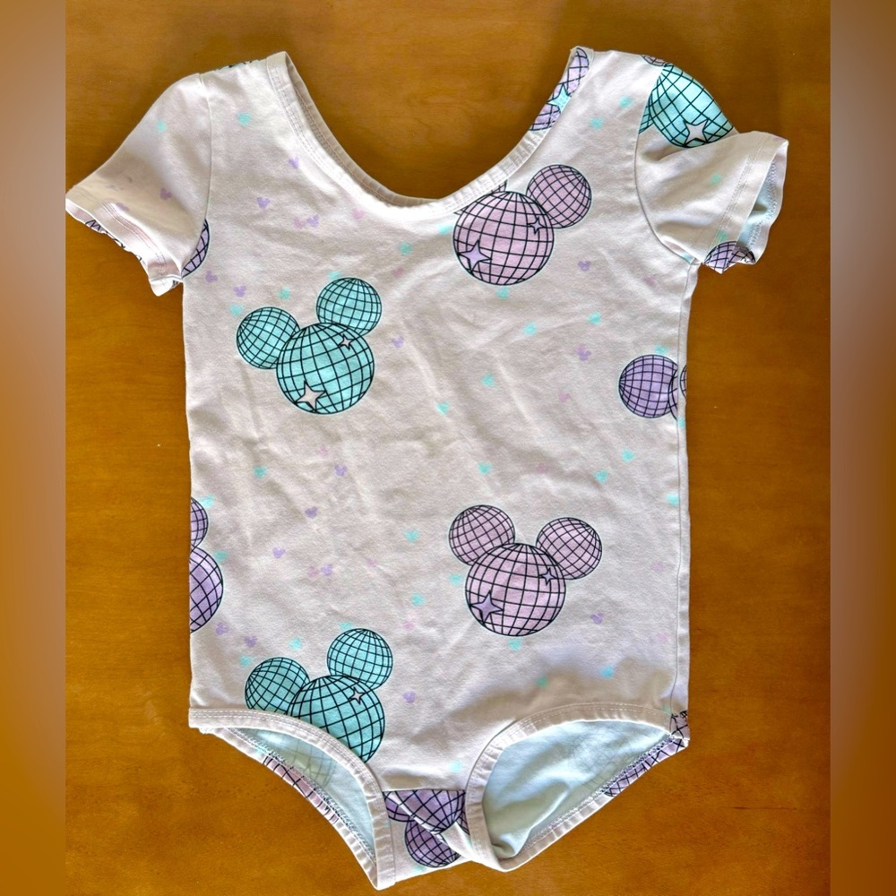 Wild Rich Kids leotard Mickey disco ball. Small shop.